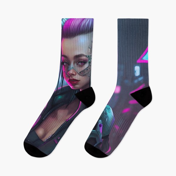Item preview, CyberpunkGirl #03 designed and sold by Camila Hamdan.