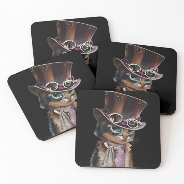 Item preview, Steampunk Cat designed and sold by 2enmasKarados.