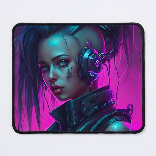 Item preview, CyberpunkGirl #04 designed and sold by Camila Hamdan.