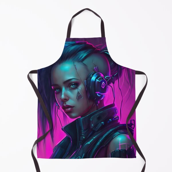 Item preview, CyberpunkGirl #04 designed and sold by Camila Hamdan.