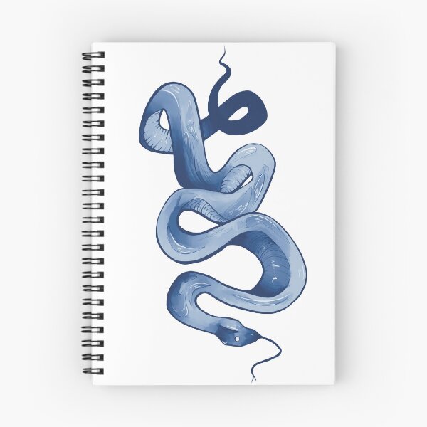 Item preview, blue snake  designed and sold by v3r9n1c4.