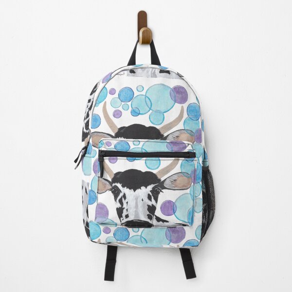 Item preview, Bubbles the Cow; whimsical cow surround by bubbles designed and sold by GeinaB.
