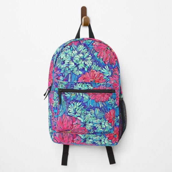 Item preview, Red and Blue Hawaiian Flowers designed and sold by RobotWear.