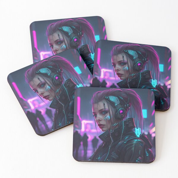 Item preview, CyberpunkGirl #06 designed and sold by Camila Hamdan.
