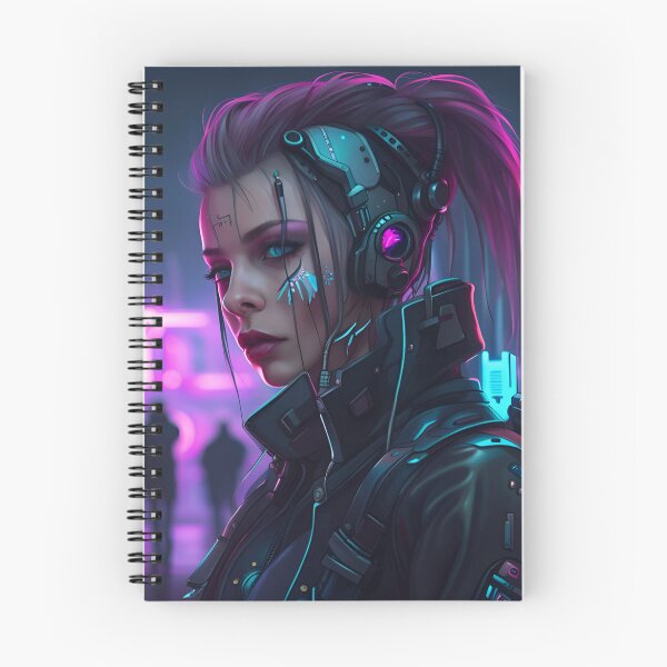 Item preview, CyberpunkGirl #06 designed and sold by Camila Hamdan.