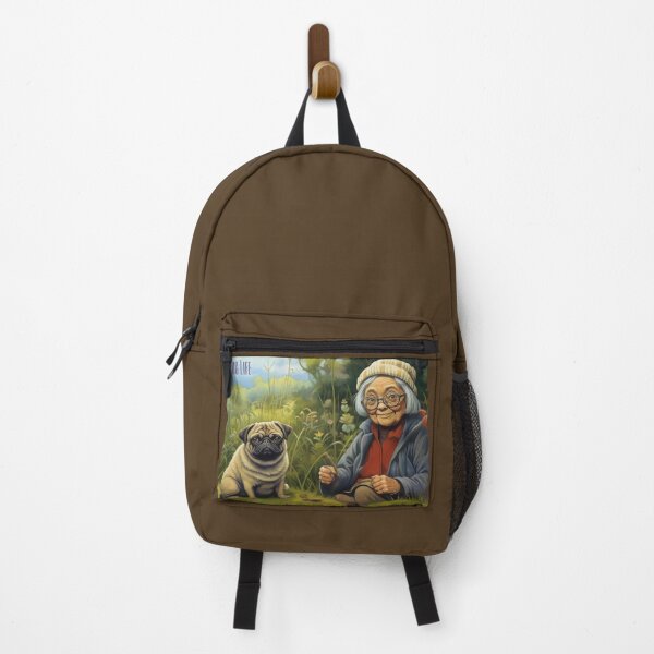 Item preview, Pug Life - Grandma's day out designed and sold by Liljinkzy.