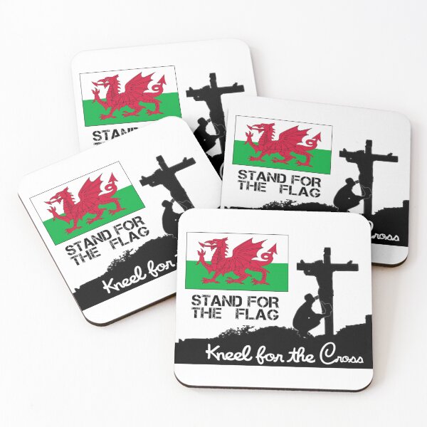 Item preview, Stand For The Welsh Flag Kneel For The Cross designed and sold by JonathanR1994.