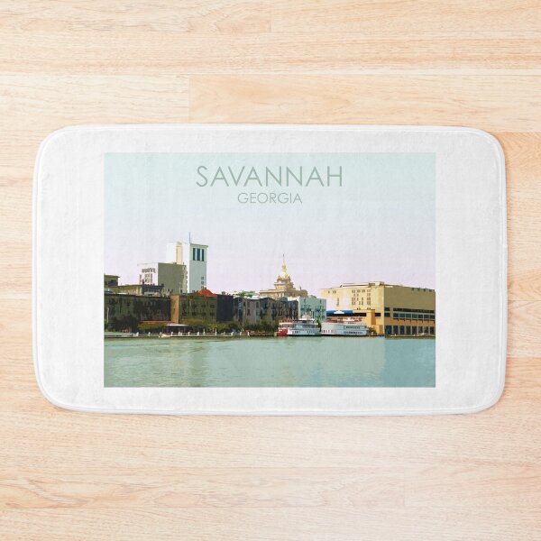 Item preview, Savannah, Georgia, USA, Print designed and sold by summattodraw.