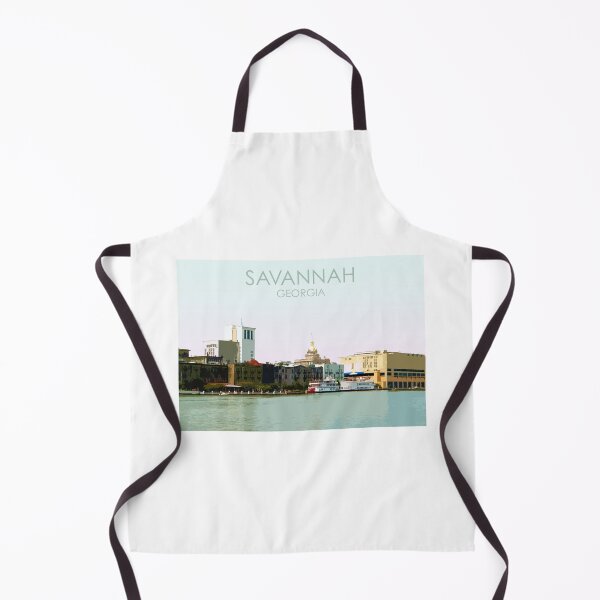 Item preview, Savannah, Georgia, USA, Print designed and sold by summattodraw.