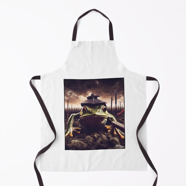 Item preview, Samurai frog on the battlefield designed and sold by GroundhogMs.