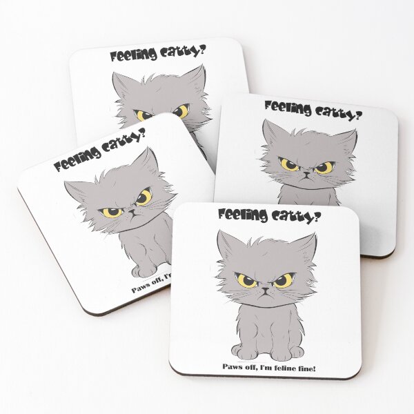 Item preview, Feeling catty designed and sold by wazakarola.