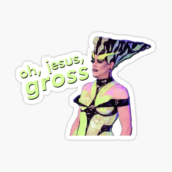 thorgy thor - oh, jesus, gross Sticker