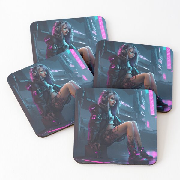 Item preview, CyberpunkGirl #09 designed and sold by Camila Hamdan.