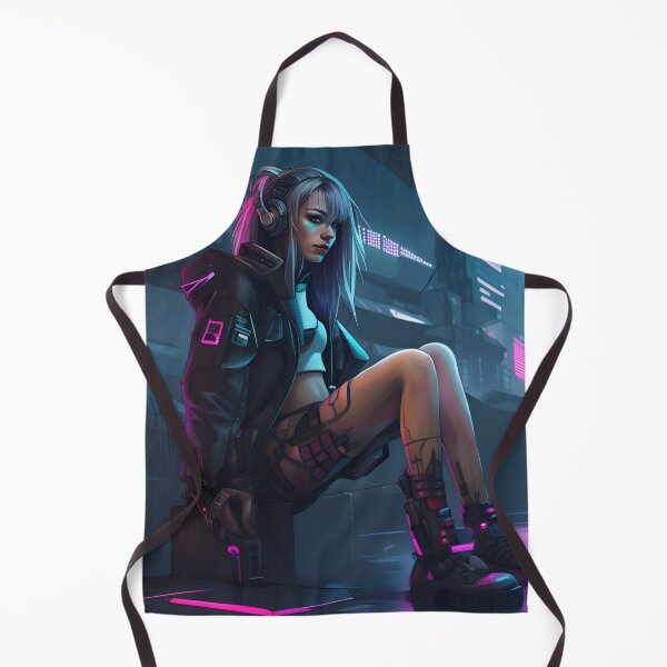 Item preview, CyberpunkGirl #09 designed and sold by Camila Hamdan.