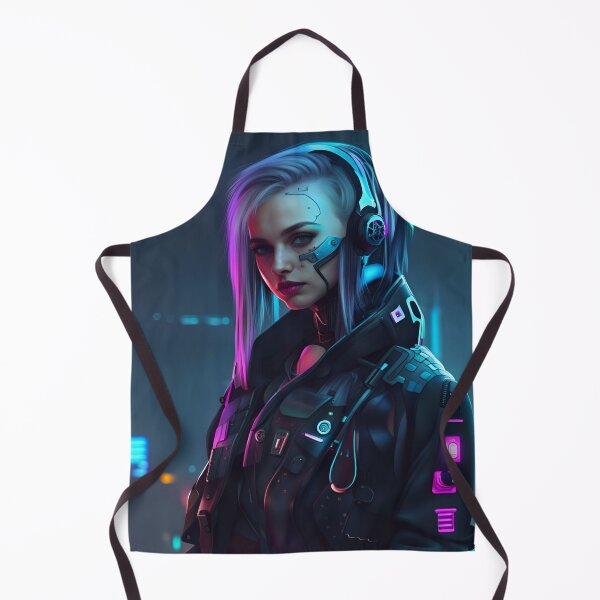 Item preview, CyberpunkGirl #10 designed and sold by Camila Hamdan.