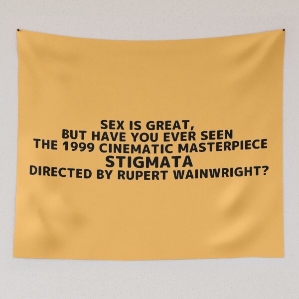 Item preview, Stigmata | Sex Is Great but Have You Ever Seen Horror Movie Director designed and sold by franklinfargo.