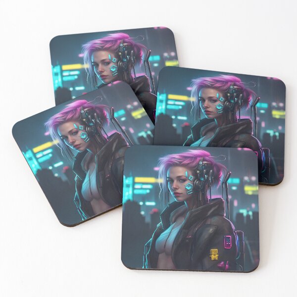 Item preview, CyberpunkGirl #11 designed and sold by Camila Hamdan.