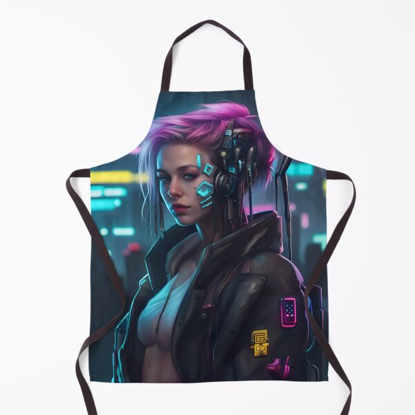 Item preview, CyberpunkGirl #11 designed and sold by Camila Hamdan.