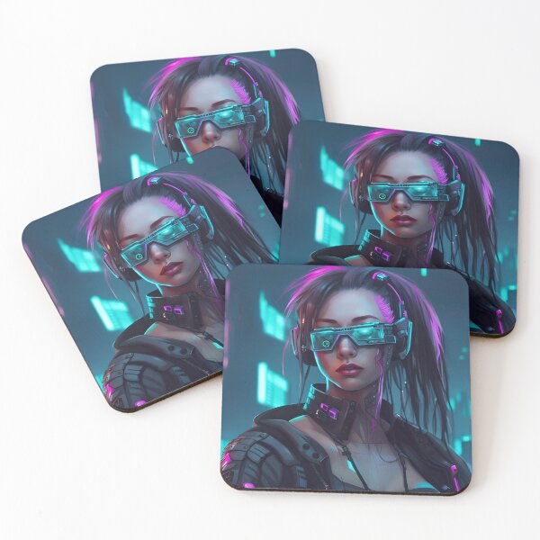 Item preview, CyberpunkGirl #12 designed and sold by Camila Hamdan.
