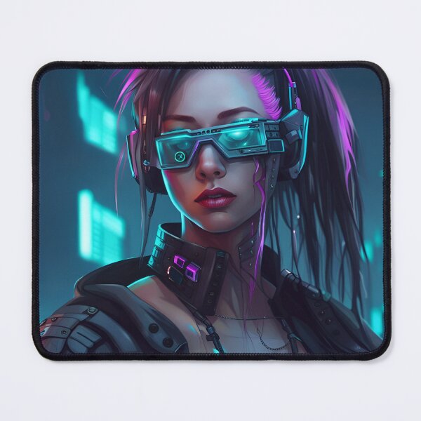 Item preview, CyberpunkGirl #12 designed and sold by Camila Hamdan.