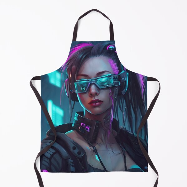 Item preview, CyberpunkGirl #12 designed and sold by Camila Hamdan.