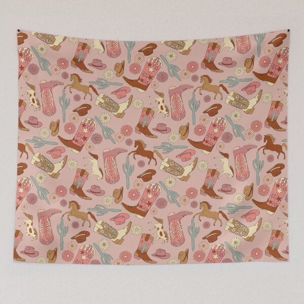 Item preview, Western cowgirl cute boho neutral pattern designed and sold by charlottewinter.