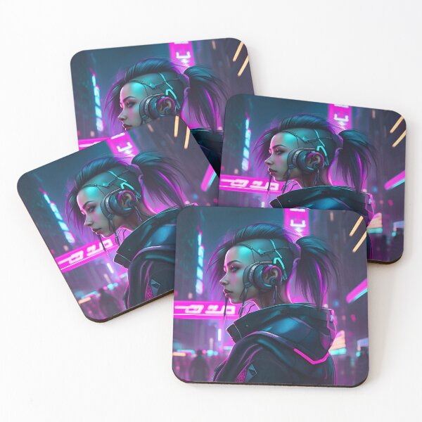 Item preview, CyberpunkGirl #13 designed and sold by Camila Hamdan.