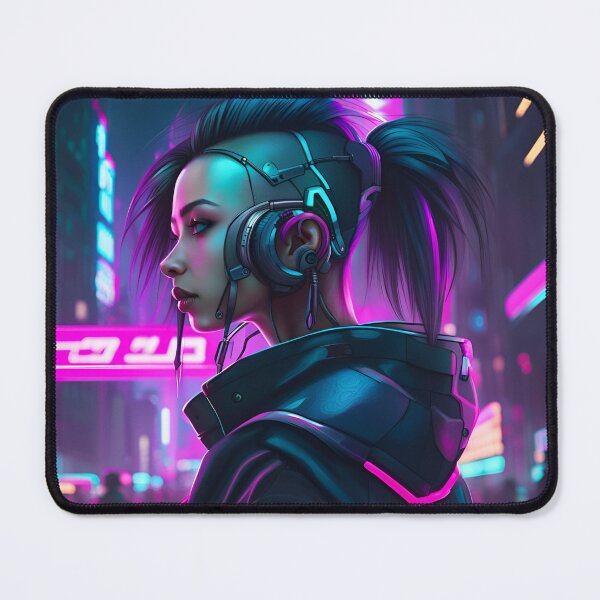Item preview, CyberpunkGirl #13 designed and sold by Camila Hamdan.