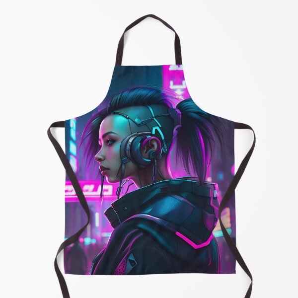 Item preview, CyberpunkGirl #13 designed and sold by Camila Hamdan.