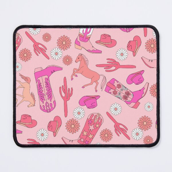Item preview, Western cowgirl cute boho pink pattern designed and sold by charlottewinter.