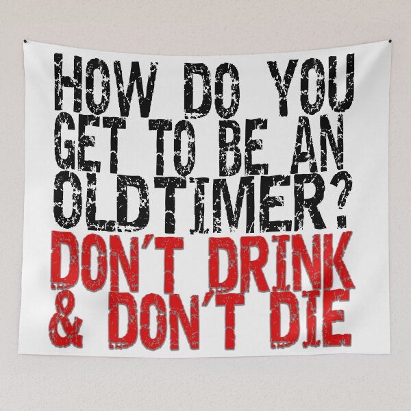 Item preview, 12-Step Recovery Old-Timer Joke designed and sold by Henry Nelson Design.