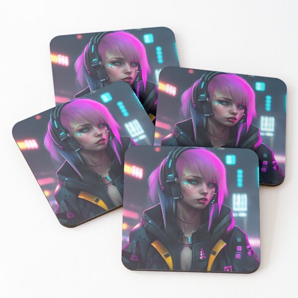 Item preview, CyberpunkGirl #14 designed and sold by Camila Hamdan.