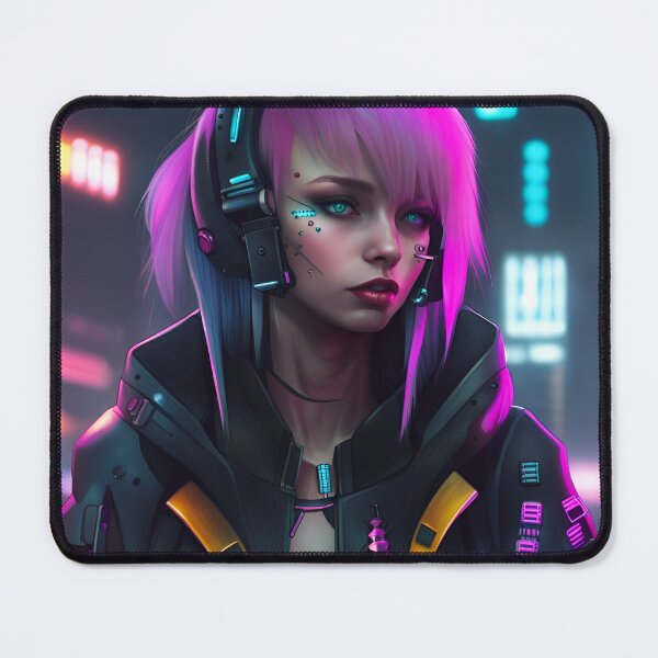 Item preview, CyberpunkGirl #14 designed and sold by Camila Hamdan.