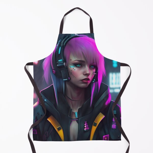 Item preview, CyberpunkGirl #14 designed and sold by Camila Hamdan.