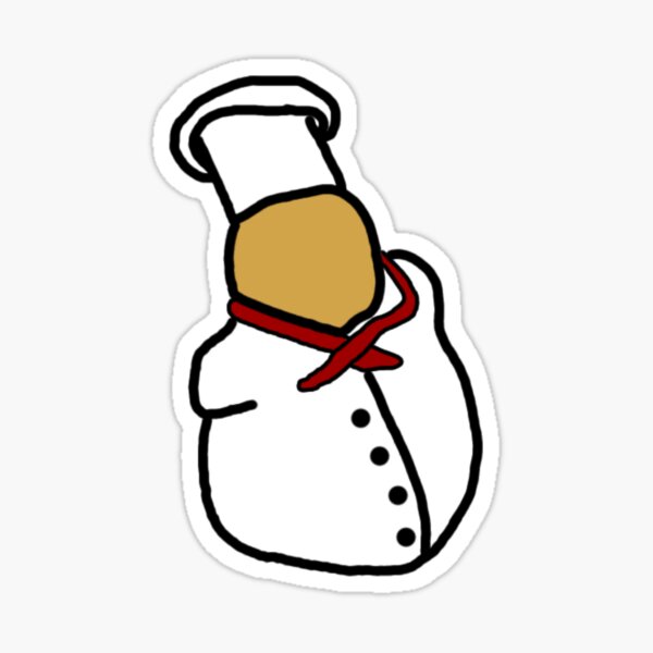 Classic Tiny Chef Sticker – The Tiny Chef Show Shop