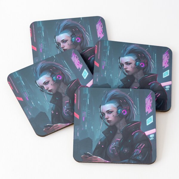 Item preview, CyberpunkGirl #15 designed and sold by Camila Hamdan.