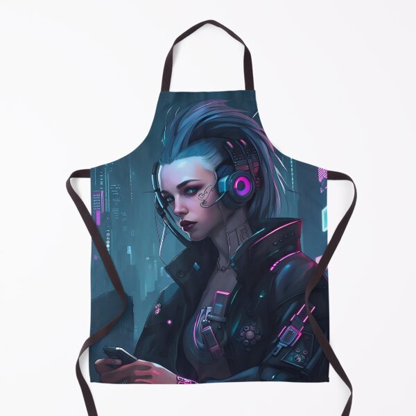 Item preview, CyberpunkGirl #15 designed and sold by Camila Hamdan.