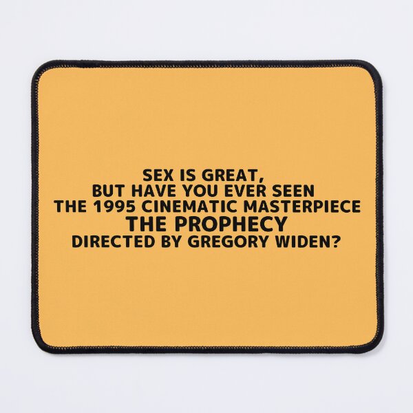 Item preview, The Prophecy | Sex Is Great but Have You Ever Seen Horror Movie Director designed and sold by franklinfargo.