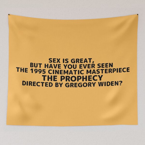 Item preview, The Prophecy | Sex Is Great but Have You Ever Seen Horror Movie Director designed and sold by franklinfargo.