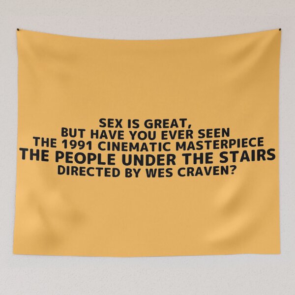 Item preview, The People Under the Stairs | Sex Is Great but Have You Ever Seen Horror Movie Director designed and sold by franklinfargo.