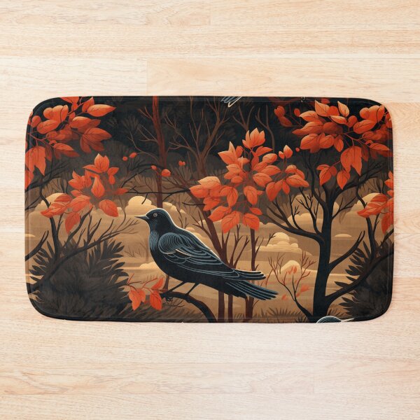 Item preview,  Wings in the Wilderness: A mesmerizing design of birds amidst trees and foliage, inspired by the captivating aesthetics of Albert Bierstadt. designed and sold by SBD-Shop.