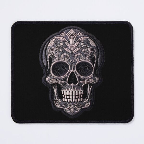Item preview, Gothic Skull Embroidery Patch I: Dark Style for Rock and Metal Lovers. designed and sold by InsaneLEDP.