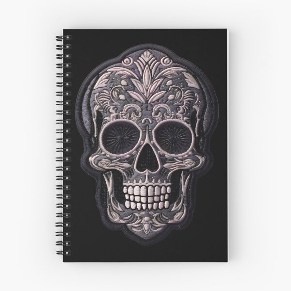 Item preview, Gothic Skull Embroidery Patch I: Dark Style for Rock and Metal Lovers. designed and sold by InsaneLEDP.