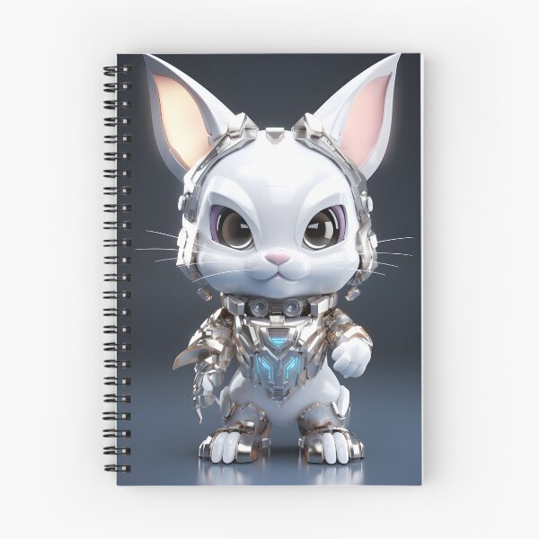 Item preview, cyborg rabbit designed and sold by MagicStudioArt.