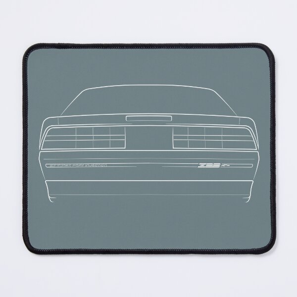 Item preview, Camaro Z-28 IROC-Z - rear stencil, white designed and sold by mal-photography.
