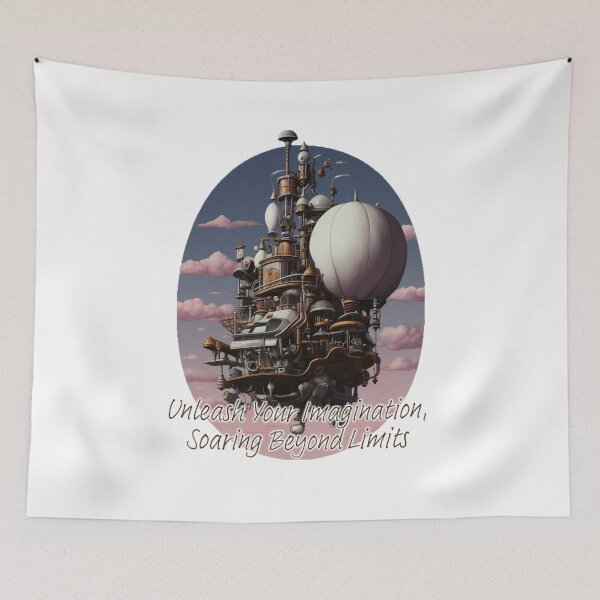 Item preview, "Unleash Your Imagination, Soaring Beyond Limits" designed and sold by ZooFusion.