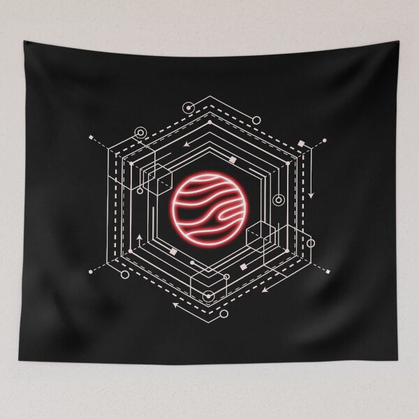 Item preview, Red Planet Hexa-Lock designed and sold by ChronoWulf.