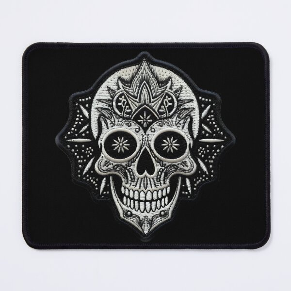 Item preview, Gothic Skull Embroidery Patch II: Dark Style for Rock and Metal Lovers. designed and sold by InsaneLEDP.