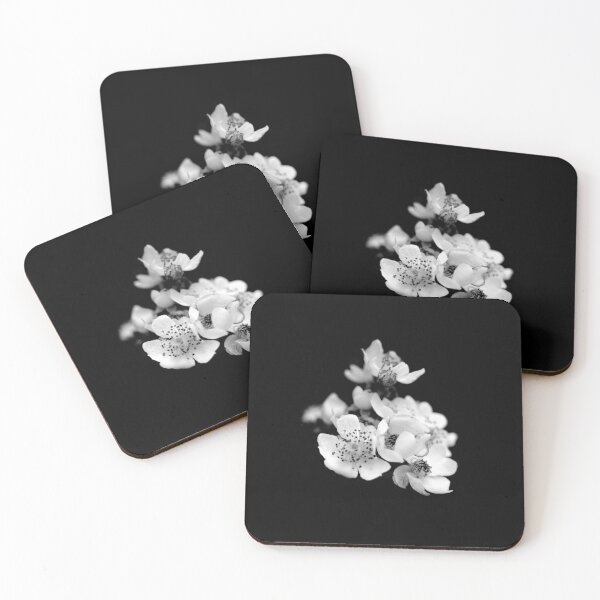 Item preview, Simple Black and White Flowers designed and sold by shookerphoto.