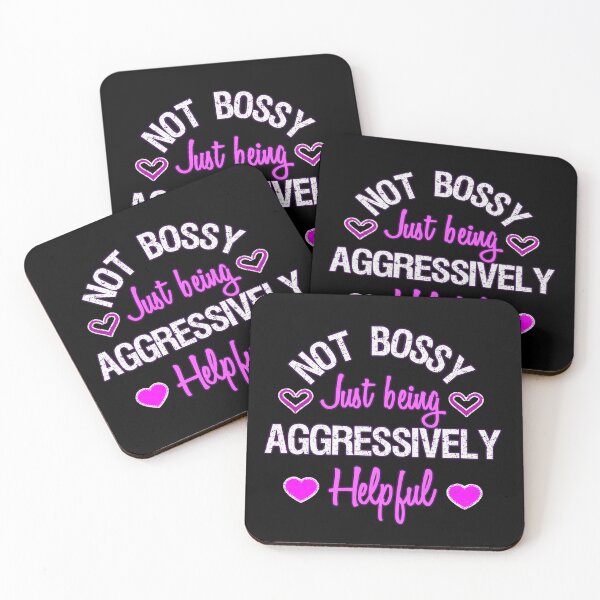 Item preview, Not Bossy just being Aggressively helpful, funny mom, funny wife designed and sold by mwebba2005.